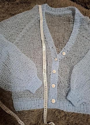 Мохерова кофточка павутинка 5