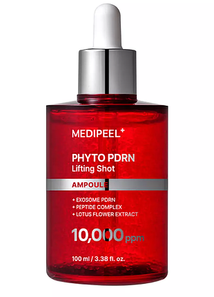 Medipeel+ phyto when pdrn lifting shot ampoule концентрированная антивозрастная сыворотка, которая подтягивает
