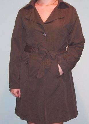 Стильний легкий плащик весна осінь. розмір m-l.