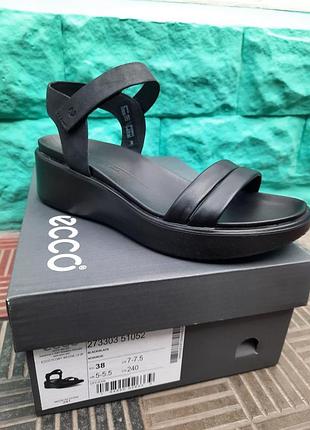 Босоніжки ecco flowt wedge lx модель 27330351052