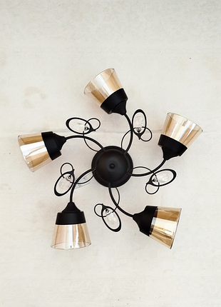Люстра на 5 плафонів