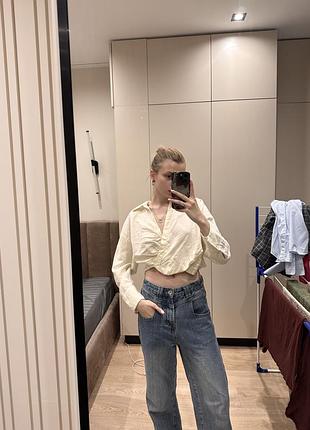 Сорочка zara , блуза zara