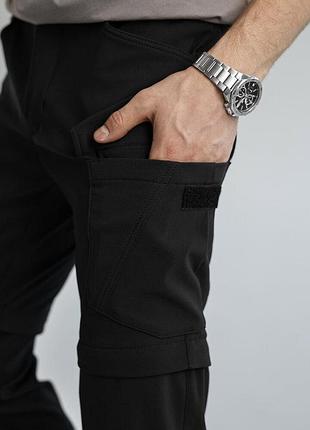 Брюки-карго pobedov transformer 2.0 черный