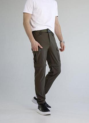 Брюки-карго pobedov transformer 2.0 хаки