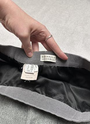 Brunello cucinelli wool спідниця 7