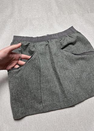 Brunello cucinelli wool спідниця 9