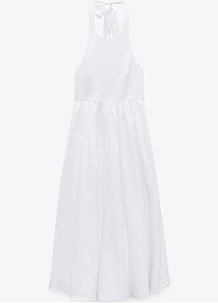 Сукня zara біла 5