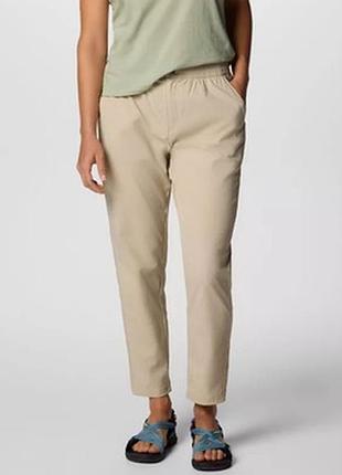 Жіночі штани брюки джинсы gap бежевого кольору штаны брюки