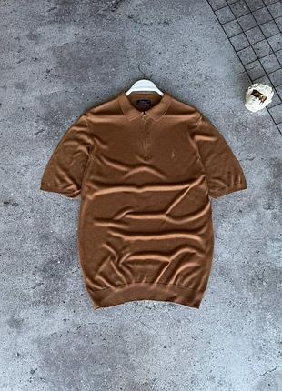 Бавовняна футболка з люксової трикотажної пряжі