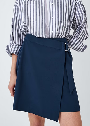 Базовая мини юбка на запах