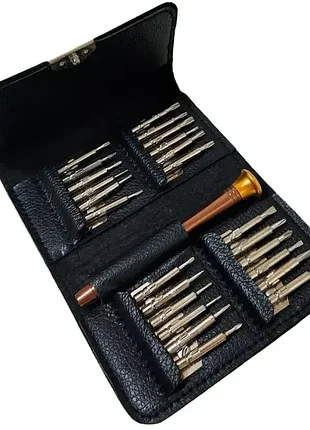 Отвертка с 24 насадками для ремонта телефонов