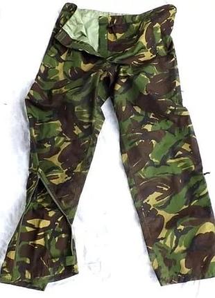 Брюки мембранные армии британии mvp влагостойкие камуфляж dpm.
