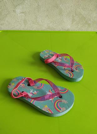 Детские шлепанцы вьетнамки босоножки pepco 24/26 размер