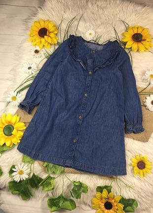 Джинсова сукня на 3-4 роки