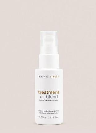 Brae stages treatment oil blend – масло для увлажнения и блеска волос, 35 мл