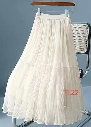 Спідниця шифон