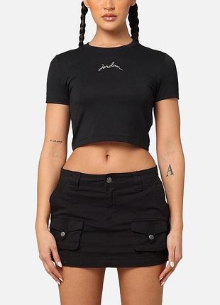 Жіноча футболка jordan s кроп топ nike футболка air jordan чорна футболка топ jordan fn5720-010