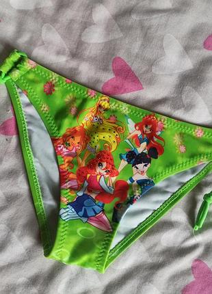 Купальные трусики для девочки, плавки купальные