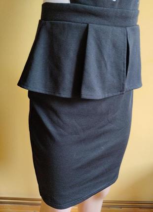 Сукня чорна з білою вишивкою lipsy3 фото