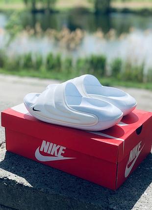 Женские шлепанцы nike UNIVERSITY летние белые тапочки найк жіночі шльопанці найк6 фото