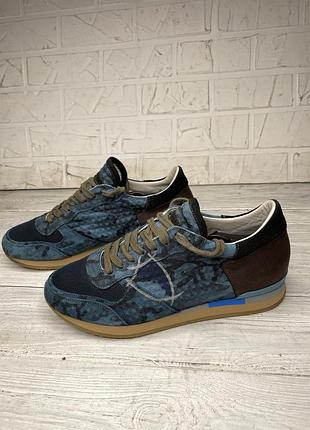 Крутые стильные кроссовки philippe model унисекс made in italy