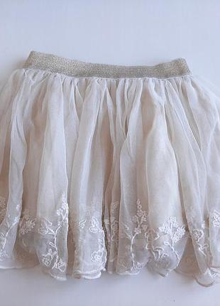 Юбка на девочку 5-7 лет юбка фатиновая пышная, подъюпник