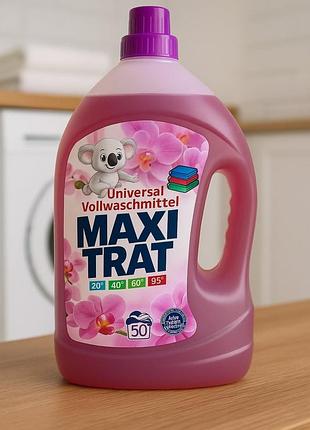 Высоко концентрированный гель для стирки maxi trat