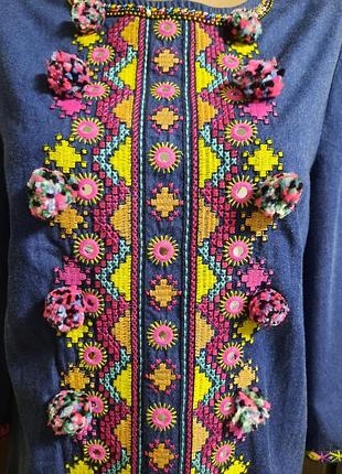 Плаття-вишиванка monsoon 4