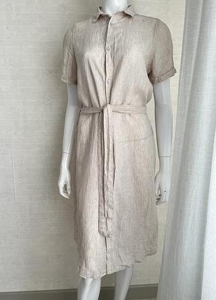 Льняна сукня сорочка