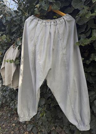 Натуральные штаны из хлопка