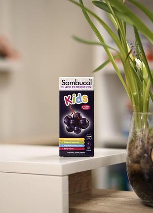 Сироп чорної бузини sambucol black elderberry