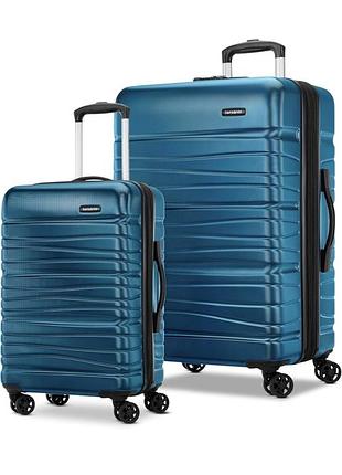 Валіза samsonite swerv lagoon 100%policarbonate
