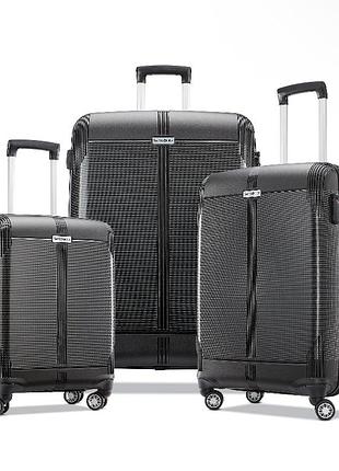 Валіза samsonite element xlt 2.0 dark green policarbonate