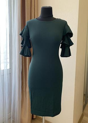 Сукня нова смарагдового кольору