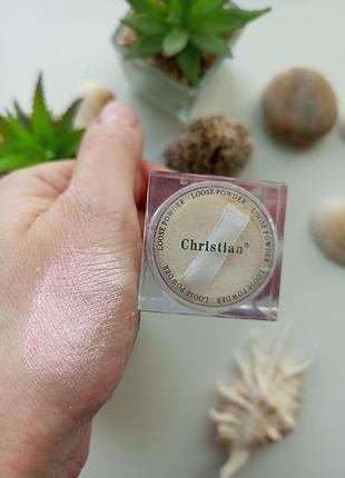 Рассыпчатые пигменты для век christian тон 25