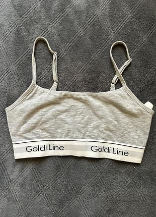 Трикотажный топ на резинке