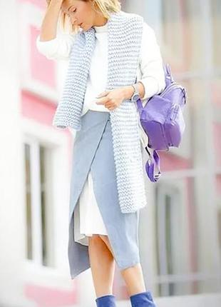 Стильний жіночий міський рюкзак фіолетовий 💜