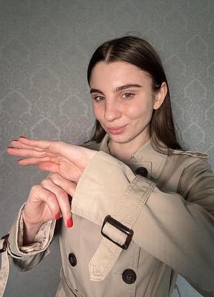 Бежевий тренч