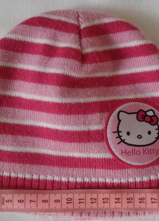 Шапочка демісезонна hello kitty2 фото