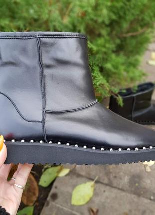 Розпродаж шкіряні чоботи уггі