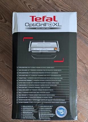 Гриль от tefal optigrill+ xl gc728d intellige nte contactgrill2 фото