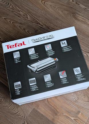 Гриль от tefal optigrill+ xl gc728d intellige nte contactgrill3 фото