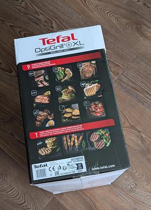 Гриль от tefal optigrill+ xl gc728d intellige nte contactgrill4 фото