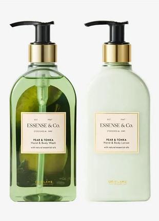 Набір для тіла essence and co pear and tonka