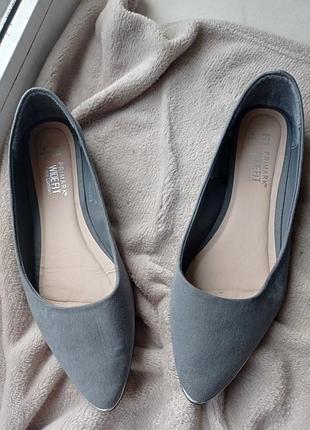 Летние экстра комфортные стильные туфли primark