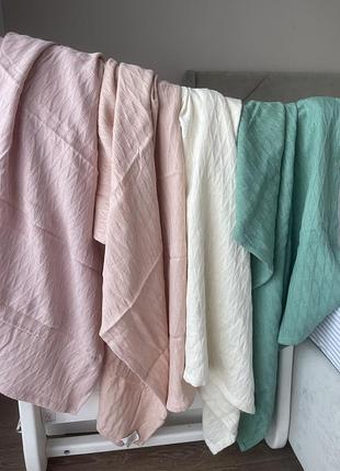 Плед ковдра в візочок, ліжечко, виписку, хрещення бавовна 100%