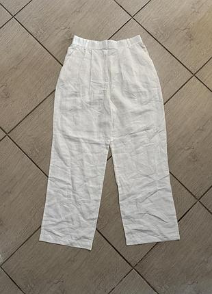 Лляні штани h&m