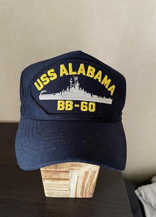 Uss alabama кепка контрактная вмф сша