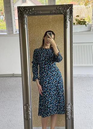 Сукня жіноча міді zara с-м