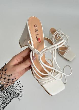 Босоножки женские экокожа